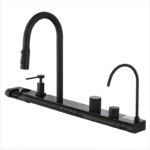Кухненска мивка Inter Ceramic 7547PVD BLACK + Смесител 7567131MB – Луксозен функционален комплект - Image 22