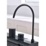 Кухненска мивка Inter Ceramic 7547PVD BLACK + Смесител 7567131MB – Луксозен функционален комплект - Image 4