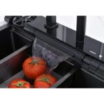 Кухненска мивка Inter Ceramic 7547PVD BLACK + Смесител 7567131MB – Луксозен функционален комплект - Image 19