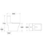 Моноблок ICC 7837S UF RIMLESS - Image 3