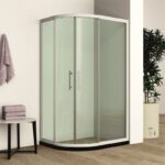 Душ кабина Inter Ceramic ICS 787 WHITE  85-95*110-120- съвременно излъчване