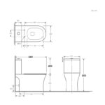 МОНОБЛОК 7937S BIDET NEW - Image 6