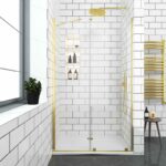 ПРЕГРАДЕН ПАРАВАН ELGIO BRUSHED GOLD