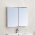 Горен PVC шкаф с огледало ICMC 8017-70 ALFIO от InterCeramic - Image 2
