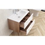 Долен конзолен PVC шкаф за баня ICP 8050MW - Image 3