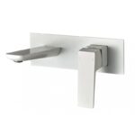 Месингов смесител за вграждане Inter Ceramic ICF 8110191MW ЕЛИНОР WHITE MATT - модерна визия и надеждност - Image 2
