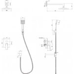Месингов смесител за вграждане ICT 8123191C - Image 3