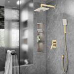СЕТ ЗА ВГРАЖДАНЕ 2В1 / 3В1 » ICT 8123191BRUSH GOLD - Image 2