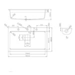 Гранитна мивка ICGS 8213 GRAY - Image 3