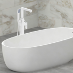 МЕСИНГОВ СМЕСИТЕЛ ЗА ВАНА 8215W - Image 2
