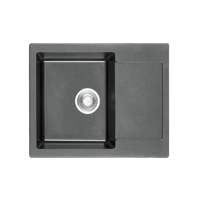 822020сива-800x800-1.png Кухненска мивка от композитен материал ICGS 8220GRAY - Image 1