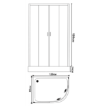 Душ кабина Inter Ceramic ICS 839L NEW EASY ASSEMBLE - Удобство, стил и иновативен монтаж - Image 3