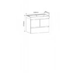 PVC ШКАФ BETTINO-75 9047-75 - Image 4