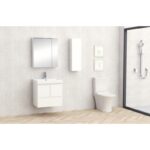 PVC ШКАФ AMBROGIO-60 9048-60W+УМИВ. 5953W-2NEW - Image 3