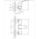 Смесител за душ  ICF 9452152 LINNI - Image 6