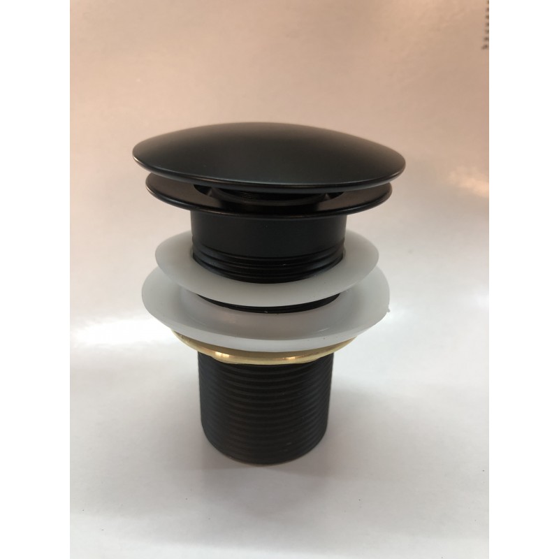 A204320Matte20Black-800x800-1.jpg Сифон Inter Ceramic IC A43BM - дизайнерски сифон за умивалник - Image 1