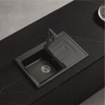 Комплект за кухня Inter Ceramic BG 8104 BLACK + 233010 BLACK – Стил, здравина и удобство, Черен мат