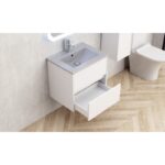 Мебели за баня » ICP 5955 + МИВКА ICC 6066G СИВ МАТ - Image 4