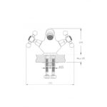 Смесител  за биде  ICF 3011852BR   АЛГАРА - Image 2