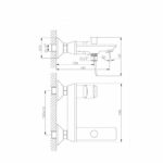 Смесител за вана/душ ICF 6453153 " ЕММА " - Image 4