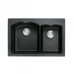Гранитна мивка Inter Ceramic ICGS 8401 BLACK - Елегантно решение за ежедневна употреба