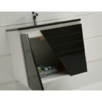 Долен конзолен PVC шкаф за баня Inter Ceramic ICP 6555 B "ЕНИЯ" – Практичен дизайнерски шкаф - Image 6