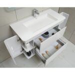 Долен конзолен PVC шкаф за баня Inter Ceramic ICP 10046 – перфектен баланс между дизайн и функция - Image 3