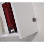 Горен огледален PVC шкаф Inter Ceramic ICMC 4514-55 – стилно решение за компактни бани - Image 4