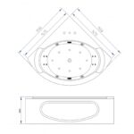 Хидромасажна вана ICSH LB1568 - Image 5