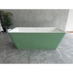 Вана Inter Ceramic ICSH LB 1680 LG – Елегантна зелена свободностояща вана за стилна и модерна баня