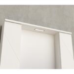 Горен огледален PVC шкаф за баня Inter Ceramic ICMC 1043 70  – стилно решение с повече пространство - Image 3