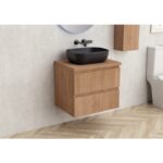 Плот за баня от PVC Inter Ceramic ICP 6046-31 DI LEGNO - издръжлив плот за съвременна баня - Image 2