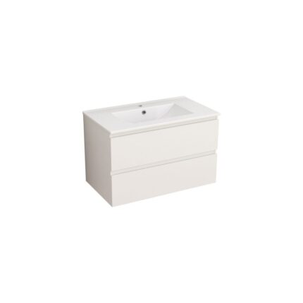 Долен конзолен PVC шкаф за баня Inter Ceramic 8045-50 ALFIO - функционален и елегантен