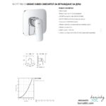 Смесител за вграждане за душ без вътрешно тябо  GROHE Cubeo 1017770000 - Image 2