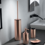 Чаша за четки за зъби Elettra – луксозен розово-златен дизайн - Image 3