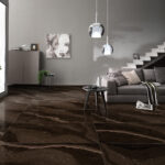 Гранитогрес 60/120 Rover Brown – Кафяв гранитогрес за елегантни и уютни интериори